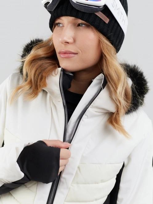 Fundango Salina Padded Jacket damski kurtka narciarska biały 8