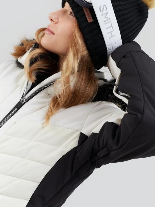 Fundango Salina Padded Jacket damski kurtka narciarska biały 9