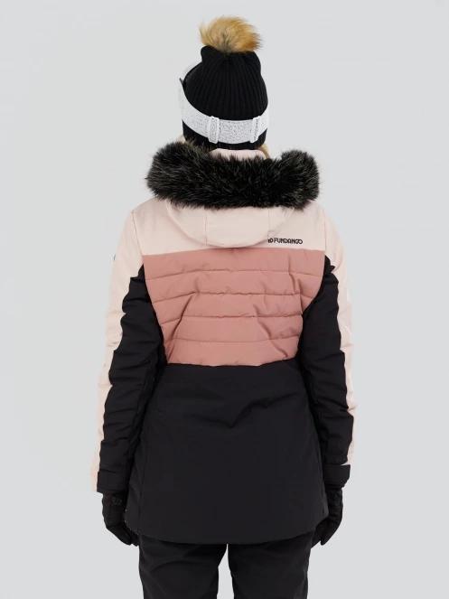 Fundango Salina Padded Jacket damski kurtka narciarska różowy 3