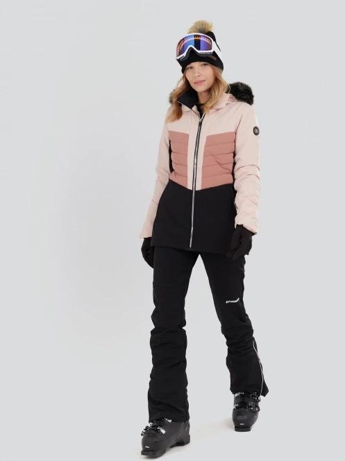 Fundango Salina Padded Jacket damski kurtka narciarska różowy 4