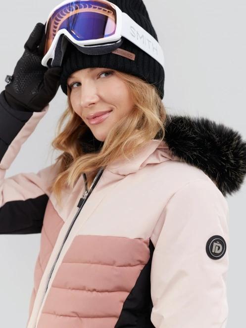 Fundango Salina Padded Jacket damski kurtka narciarska różowy 5