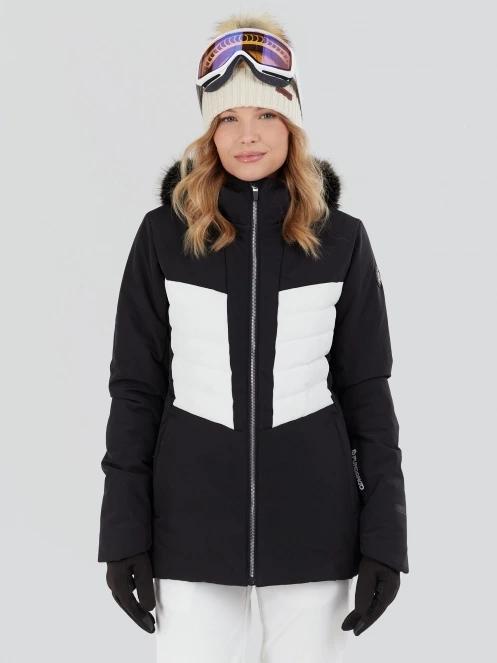 Fundango Salina Padded Jacket damski pikowana kurtka narciarska czarny 2