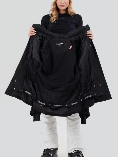 Fundango Salina Padded Jacket damski pikowana kurtka narciarska czarny 5