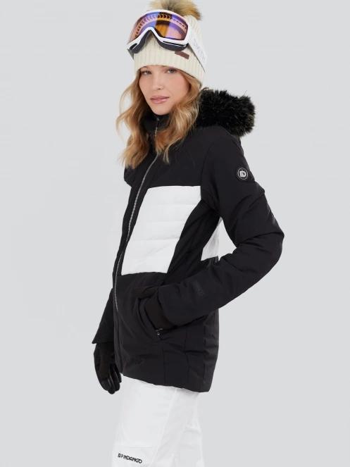 Fundango Salina Padded Jacket damski pikowana kurtka narciarska czarny 6