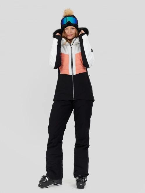 Fundango Salina Padded Jacket damski pikowana kurtka narciarska biały 5