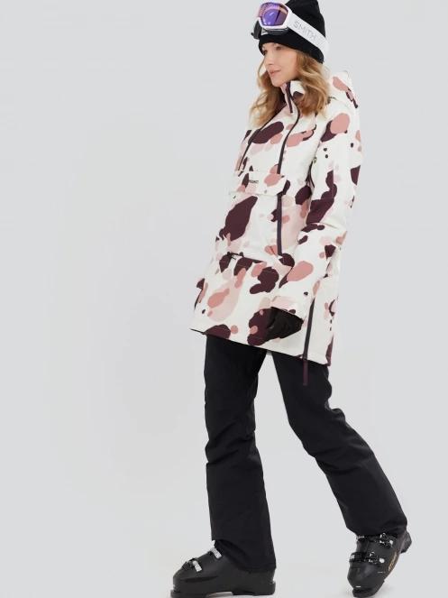 Fundango Hooper ECO Anorak damski kurtka narciarska różowy 5