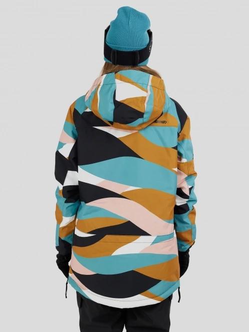 Fundango Hooper ECO Anorak damski kurtka żółty 3