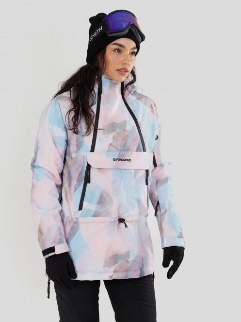 Fundango Hooper ECO Anorak damski kurtka różowy 7