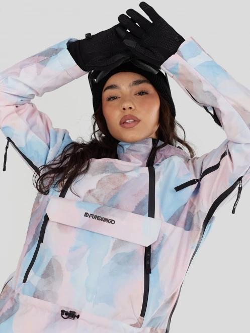 Fundango Hooper ECO Anorak damski kurtka różowy 8