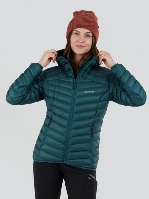 Fundango Rauris Down Jacket W damski kurtka puchowa zielony 5