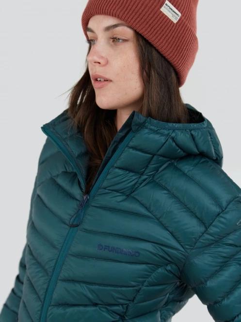 Fundango Rauris Down Jacket W damski kurtka puchowa zielony 6