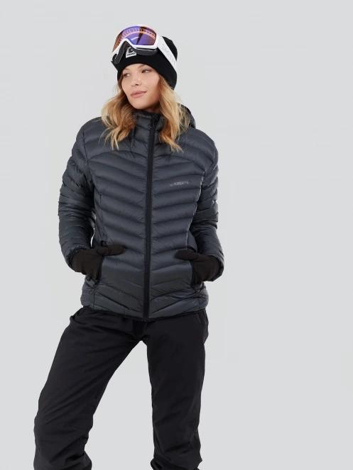 Fundango Rauris Down Jacket W damski kurtka puchowa szary 2