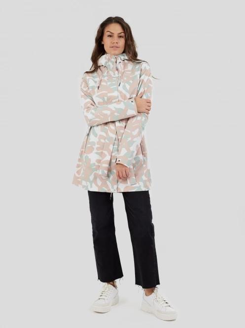 Fundango Regina II Waterproof Trench Jacket damski plaszcz przeciwdeszczowy różowy 4