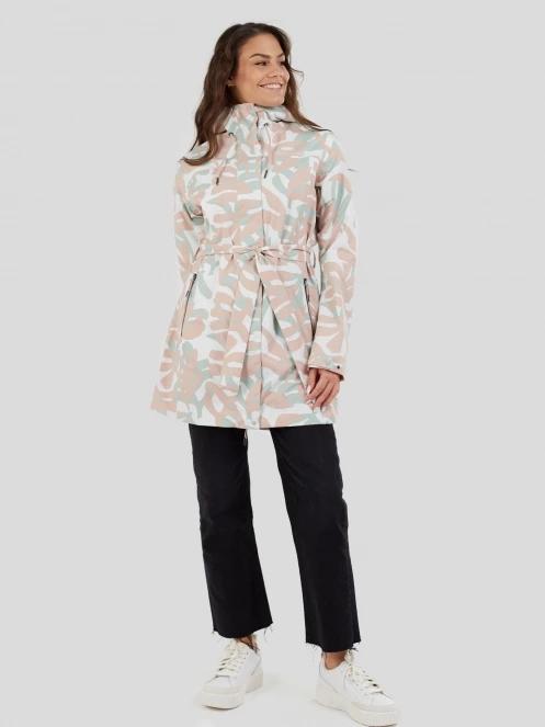 Fundango Regina II Waterproof Trench Jacket damski plaszcz przeciwdeszczowy różowy 5