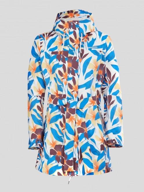 Fundango Regina II Waterproof Trench Jacket damski plaszcz przeciwdeszczowy niebieski 7