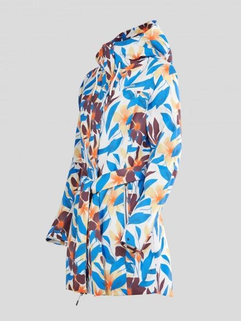 Fundango Regina II Waterproof Trench Jacket damski plaszcz przeciwdeszczowy niebieski 8