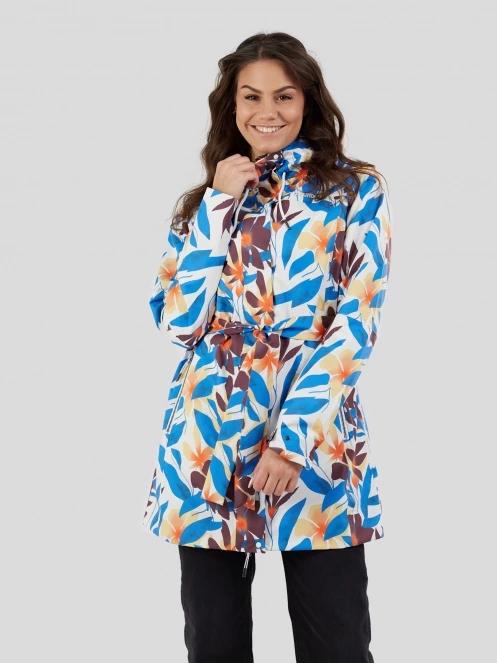 Fundango Regina II Waterproof Trench Jacket damski plaszcz przeciwdeszczowy niebieski 2