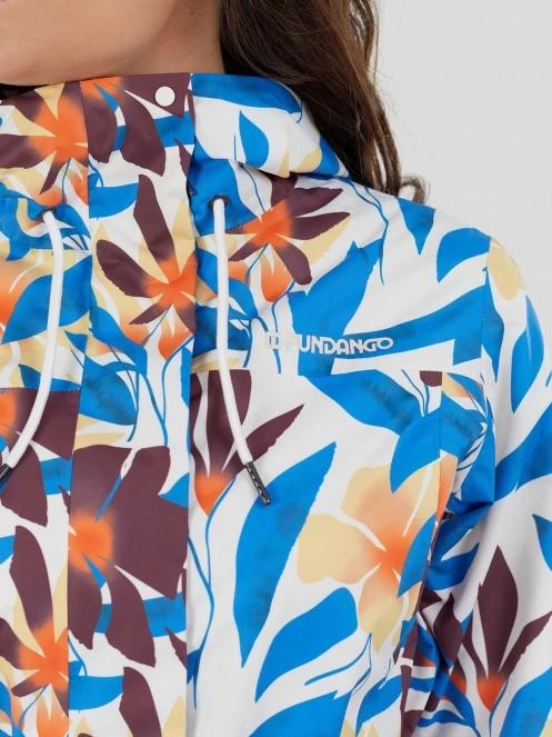 Fundango Regina II Waterproof Trench Jacket damski plaszcz przeciwdeszczowy niebieski 5