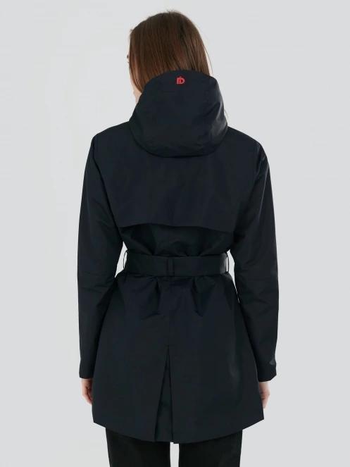 Fundango Regina II Waterproof Trench Jacket damski plaszcz przeciwdeszczowy ciemnoniebieski 3