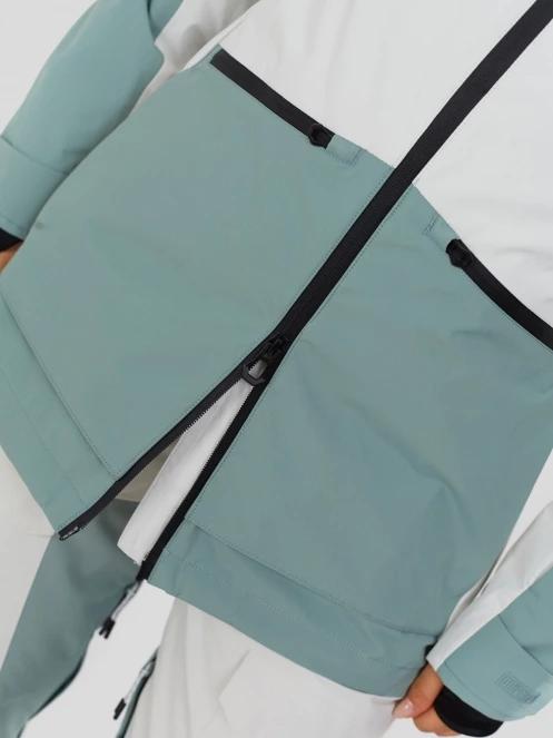 Fundango Nashua ECO 3L Allmountain Jacket damski kurtka narciarska zielony 8