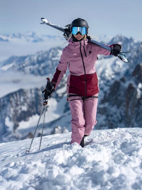Fundango Nashua ECO 3L Allmountain Jacket damski kurtka narciarska różowy 12