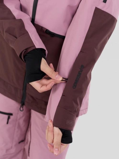 Fundango Nashua ECO 3L Allmountain Jacket damski kurtka narciarska różowy 9