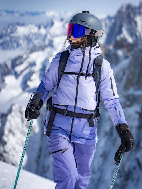 Fundango Nashua ECO 3L Allmountain Jacket damski kurtka narciarska fiolet 14