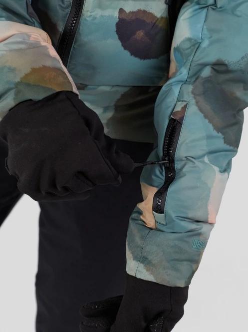 Fundango Zina Padded Jacket damski pikowana kurtka narciarska zielony 9