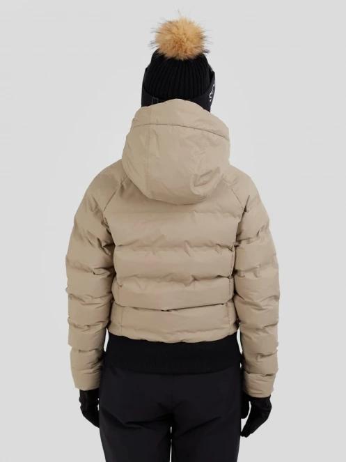 Fundango Zina Padded Jacket damski pikowana kurtka narciarska piasek 3