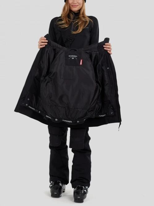 Fundango Zina Padded Jacket damski pikowana kurtka narciarska czarny 5