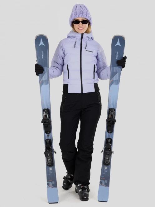 Fundango Zina Padded Jacket damski pikowana kurtka narciarska fiolet 4