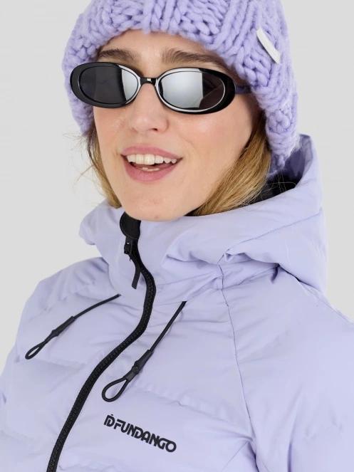 Fundango Zina Padded Jacket damski pikowana kurtka narciarska fiolet 9