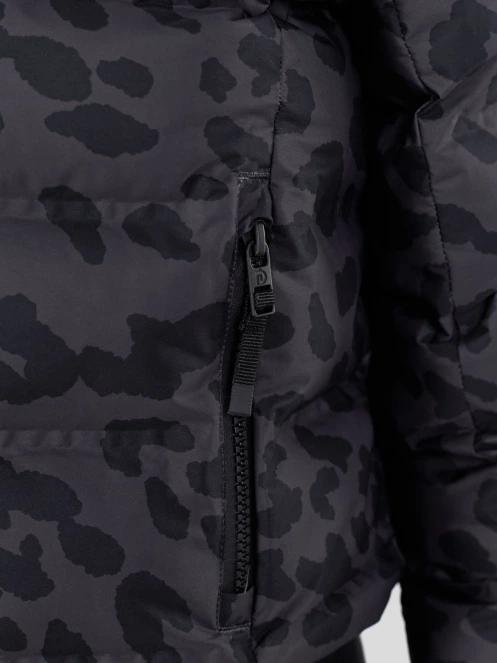 Fundango Zina Padded Jacket damski pikowana kurtka narciarska szary 11