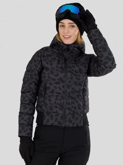Fundango Zina Padded Jacket damski pikowana kurtka narciarska szary 2