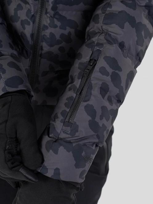 Fundango Zina Padded Jacket damski pikowana kurtka narciarska szary 8