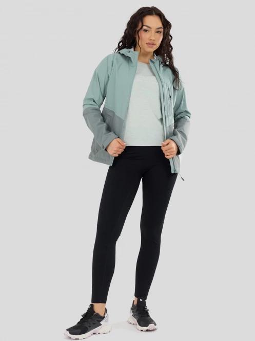 Fundango Piora II Waterproof Jacket damski plaszcz przeciwdeszczowy zielony 5