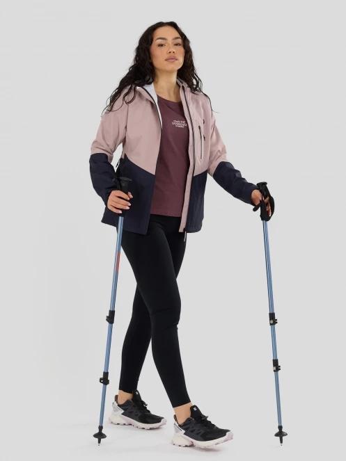 Fundango Piora II Waterproof Jacket damski plaszcz przeciwdeszczowy różowy 12