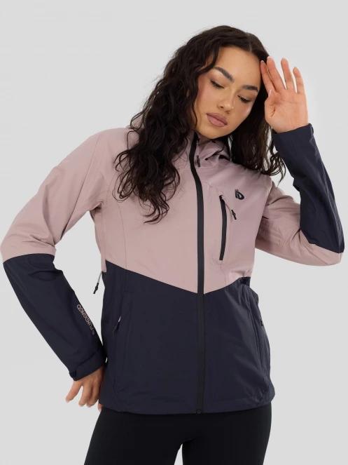 Fundango Piora II Waterproof Jacket damski plaszcz przeciwdeszczowy różowy 2