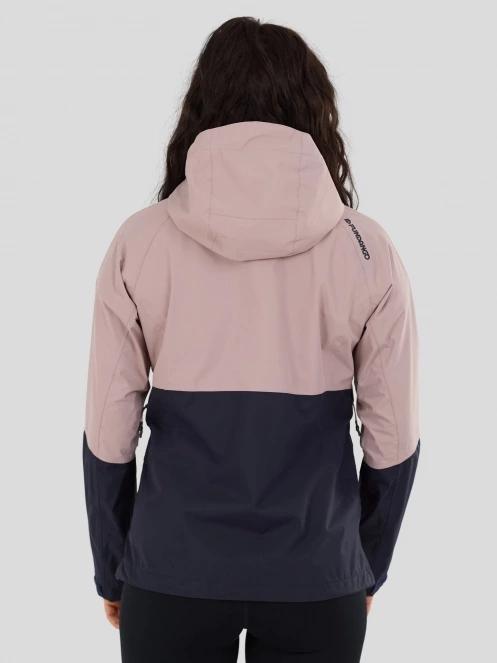 Fundango Piora II Waterproof Jacket damski plaszcz przeciwdeszczowy różowy 3