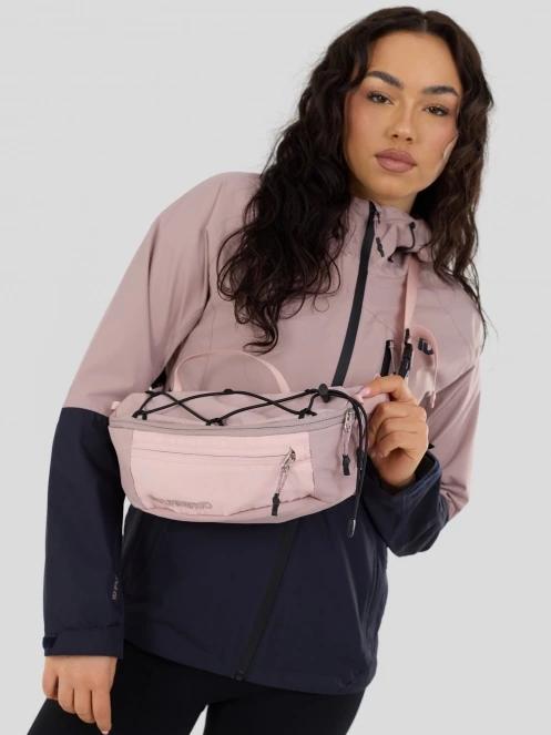 Fundango Piora II Waterproof Jacket damski plaszcz przeciwdeszczowy różowy 8