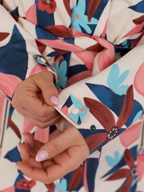 Fundango Regina III Waterproof Trench Jacket damski plaszcz przeciwdeszczowy piasek 8