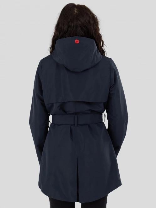 Fundango Regina III Waterproof Trench Jacket damski plaszcz przeciwdeszczowy ciemnoniebieski 3