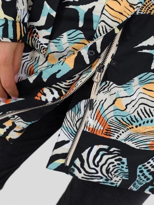 Fundango Regina III Waterproof Trench Jacket damski plaszcz przeciwdeszczowy czarny 6