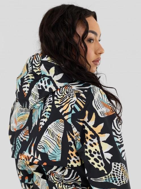 Fundango Regina III Waterproof Trench Jacket damski plaszcz przeciwdeszczowy czarny 7