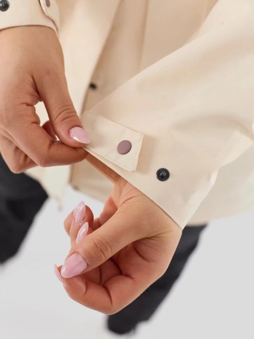 Fundango Regina III Waterproof Trench Jacket damski plaszcz przeciwdeszczowy piasek 7