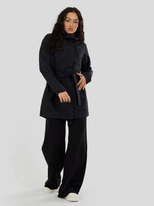 Fundango Regina III Waterproof Trench Jacket damski plaszcz przeciwdeszczowy czarny 4