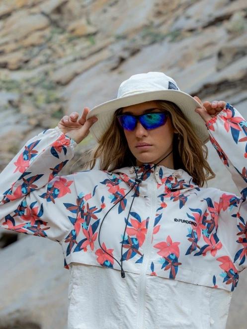 Fundango Cecil Windbreaker Jacket damski wiatrówka piasek 10