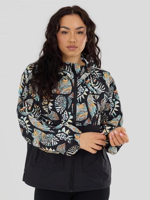 Fundango Cecil Windbreaker Jacket damski wiatrówka czarny 2
