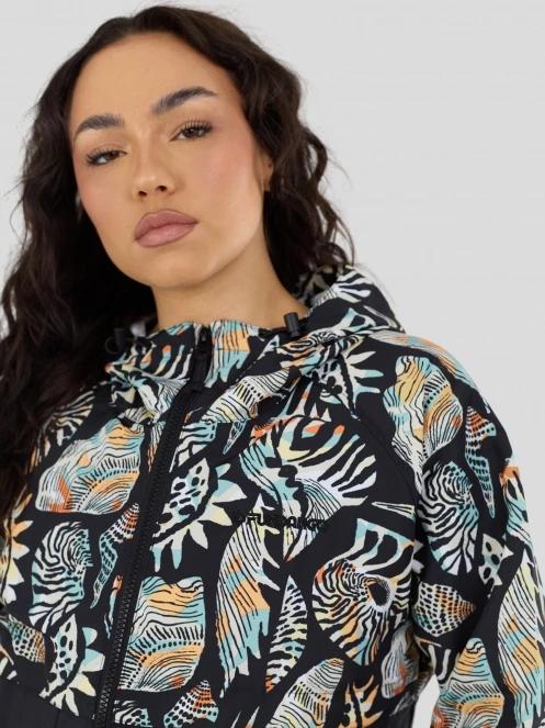 Fundango Cecil Windbreaker Jacket damski wiatrówka czarny 6