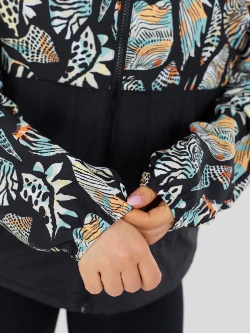 Fundango Cecil Windbreaker Jacket damski wiatrówka czarny 7